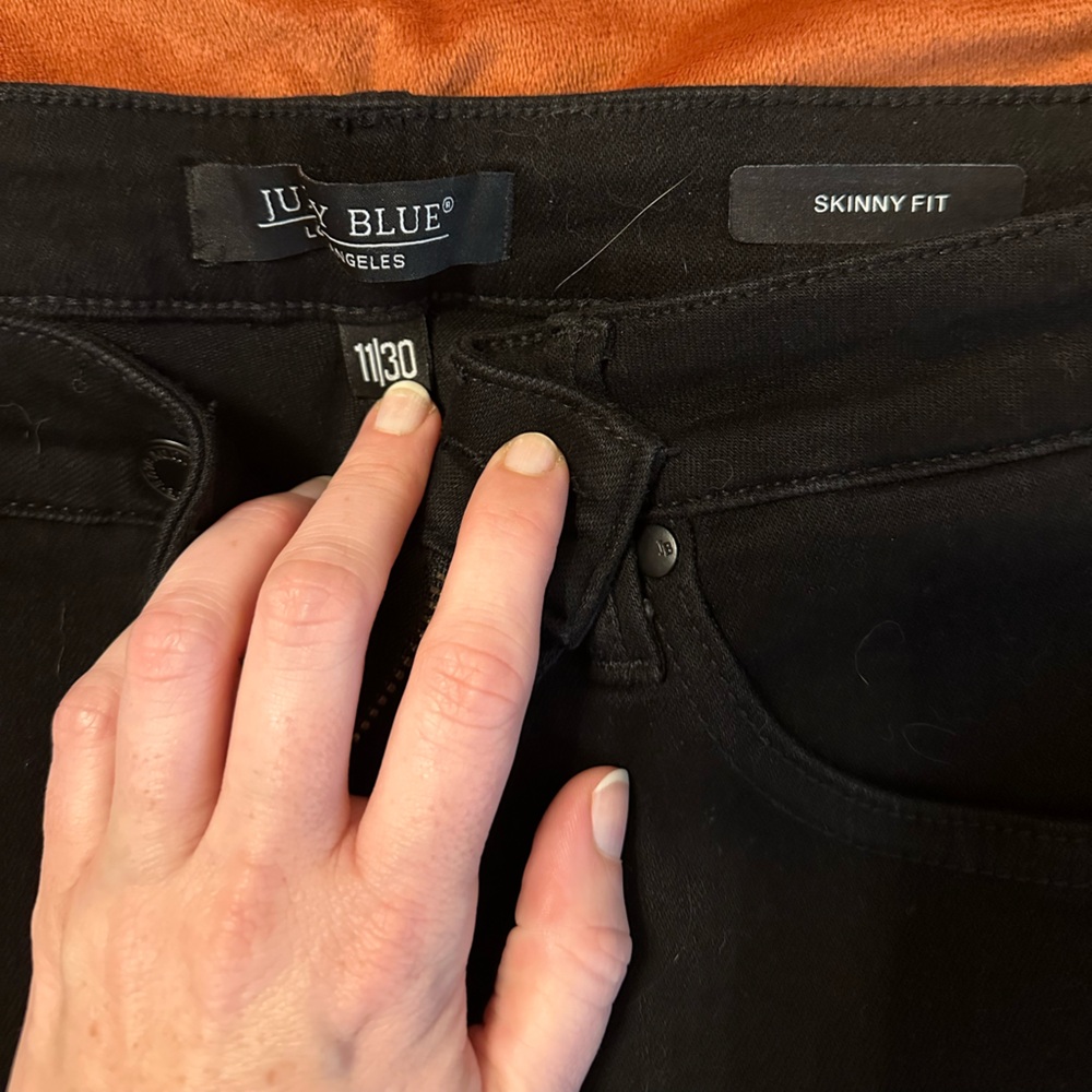 Judy Blue Black Skinny Fit Jeans